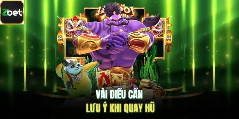 Vài điều cần lưu ý khi quay hũ